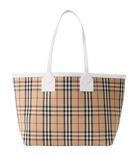 burberry medium sized tote bag|extra large Burberry tote bag.